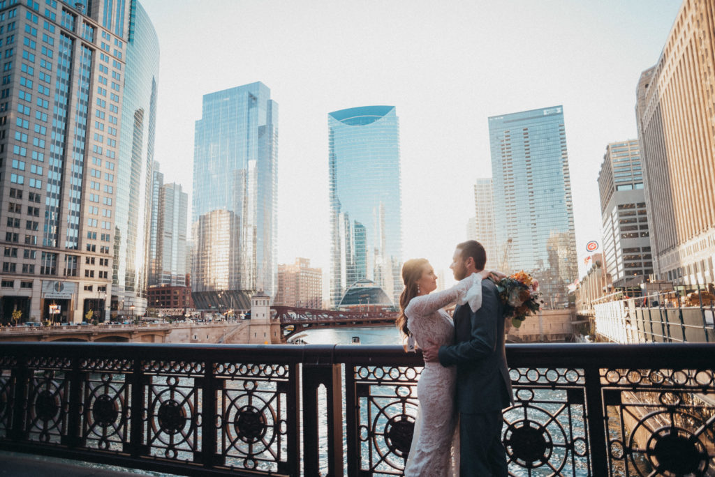 chicago urban wedding, chicago wedding photographer, chicago wedding photography, chicago wedding, chicago boho wedding, chicago boho bride, honey bridal chicago, dahlia blooms chicago