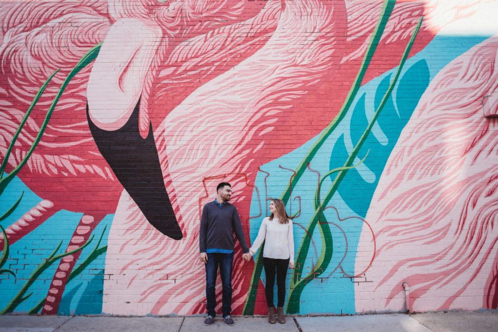 north ave beach engagement, best engagement locations in chicago, chicago engagement photography, chicago engagement photographer, best chicago engagement, olive park engagement, chicago olive park engagement, chicago flamingo mural engagement