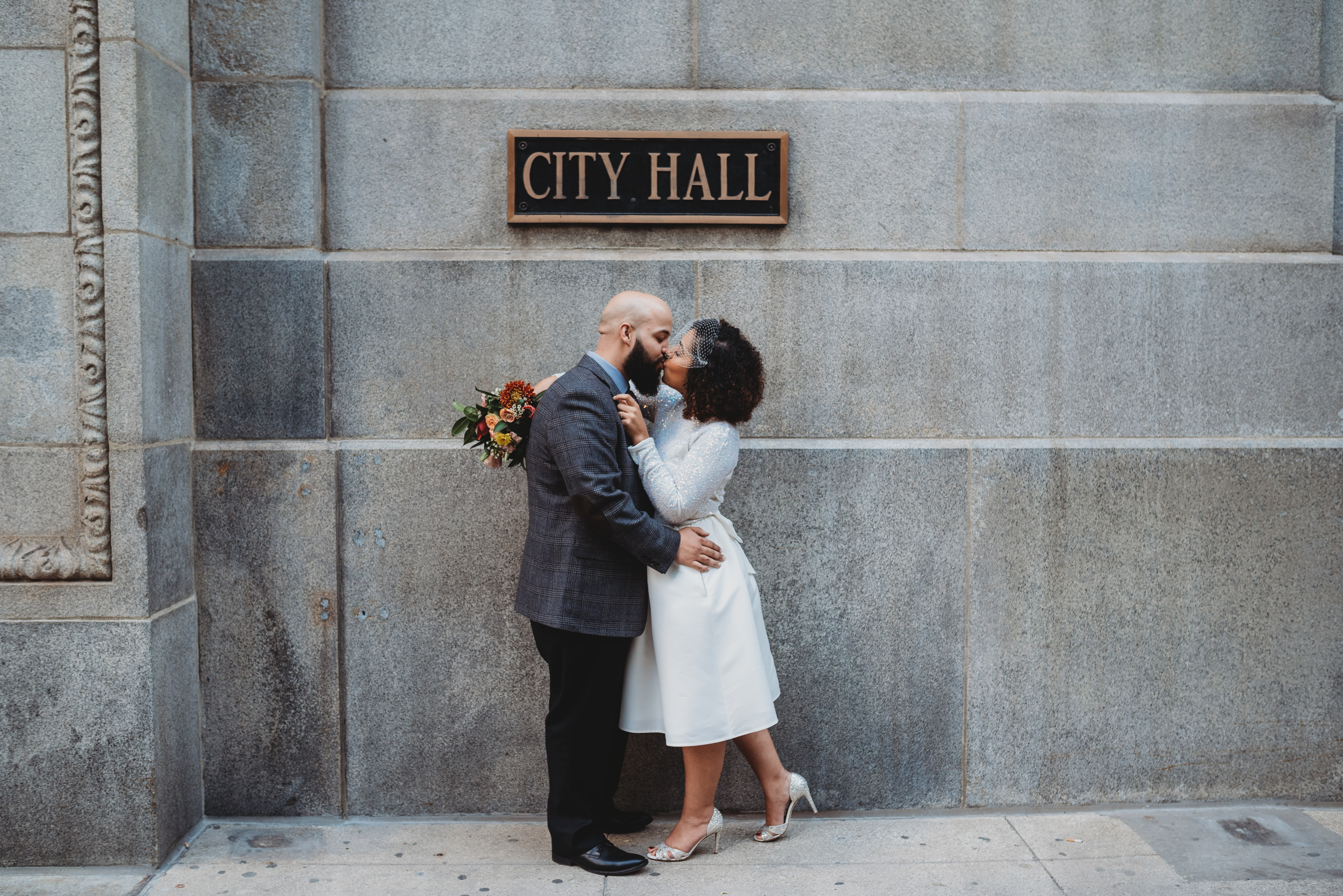 chicago elopement, chicago city hall wedding, chicago city hall wedding photographer