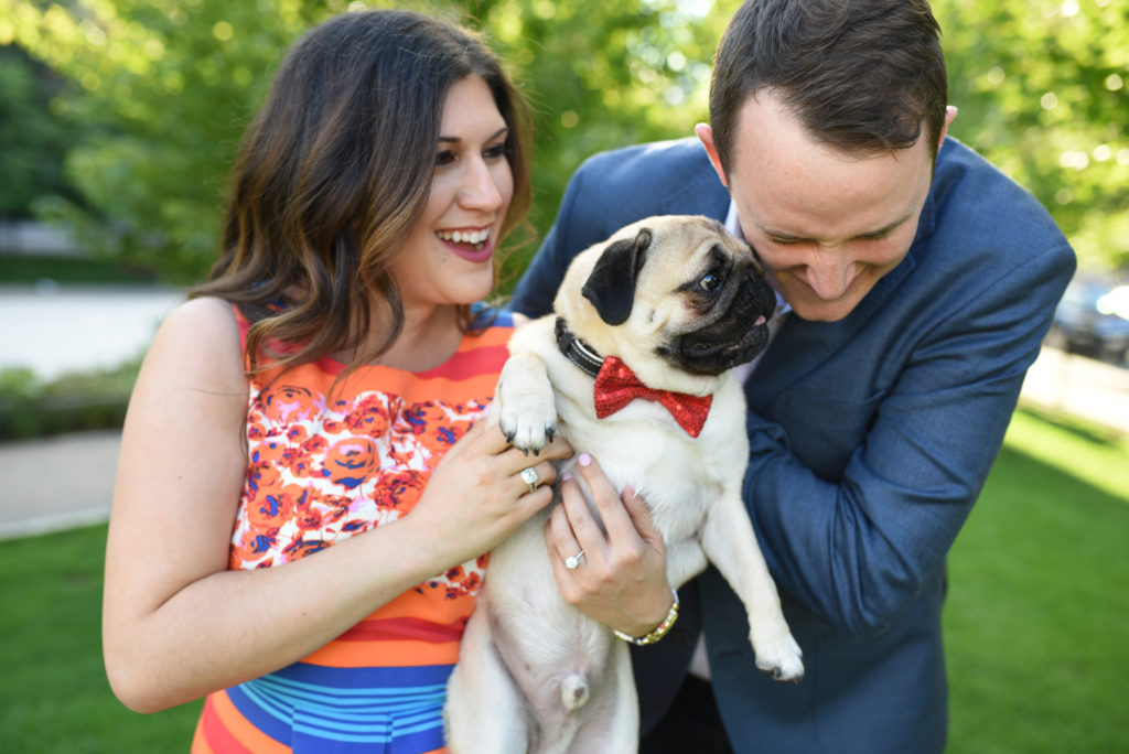 chicago puppy engagement, best engagement locations in chicago, chicago engagement photography, chicago engagement photographer, best chicago engagement, olive park engagement, chicago olive park engagement, chicago washington library engagement, chicago dog engagement