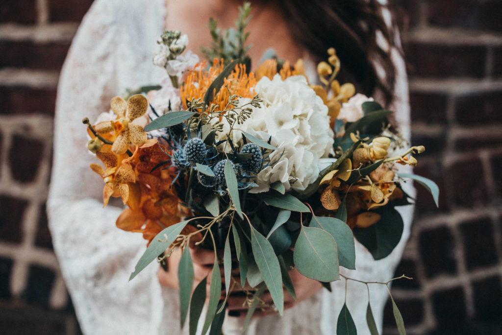 chicago urban wedding, chicago wedding photographer, chicago wedding photography, chicago wedding, chicago boho wedding, chicago boho bride, honey bridal chicago, dahlia blooms chicago