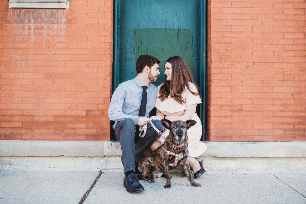 engagement photos with dogs, chicago engagement photography, chicago engagement photo, chicago engagement, chicago engagement photographer, chicago, engagement with dog, dog engagement, bring dog to engagement, southport corridor engagement