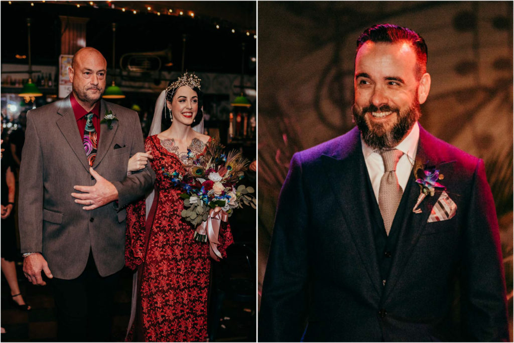 vintage chicago wedding, chicago wedding photography, unique chicago wedding photo, unique chicago wedding photographer, unique chicago wedding photography, magic hour foundation, chicago dive bar wedding, vintage bride, junebug weddings