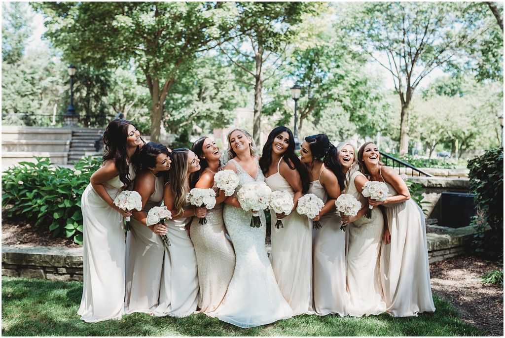 pastel bridesmaid dresses