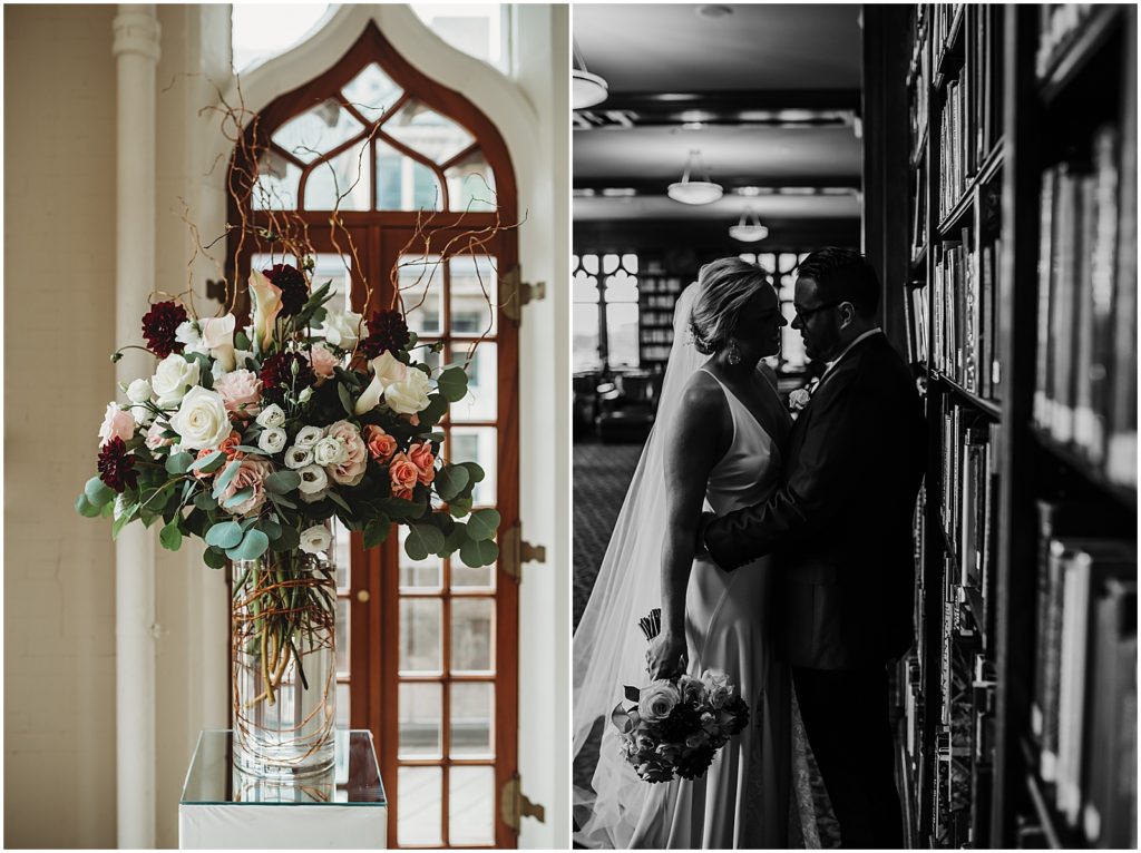 university club of chicago wedding, anthony powder floral