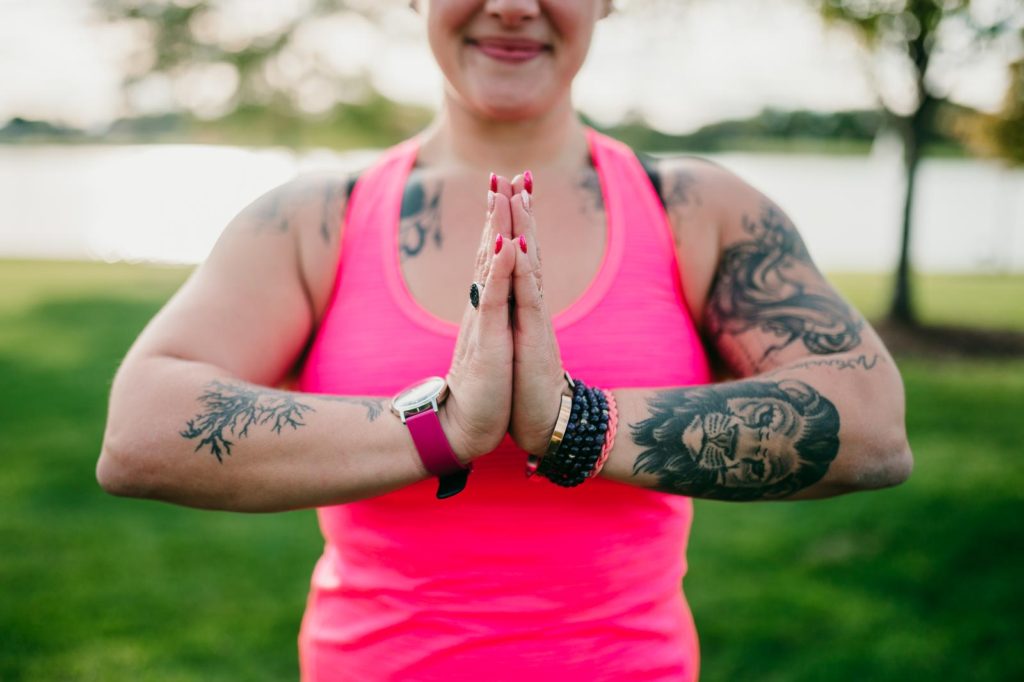 chicago branding photography for yoga instructor